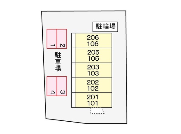 パストラルみやけの物件外観写真